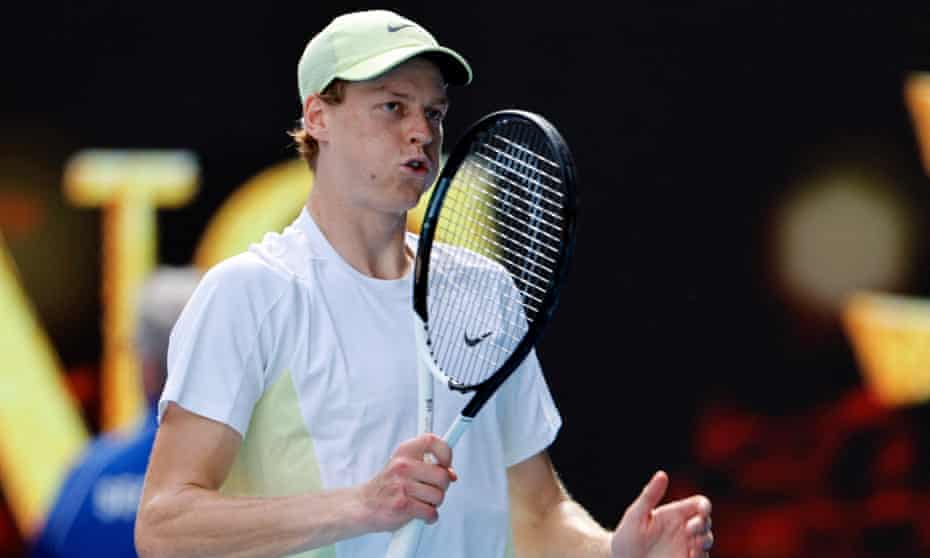 Jannik Sinner overcomes a medical issue to defeat Rune and secure a spot in the Australian Open quarterfinals……